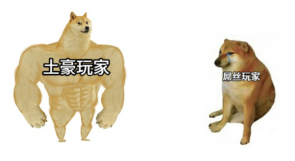 土豪VS屌丝
